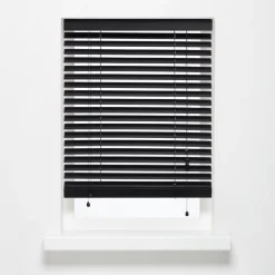 Bamboe Jaloezie Jax Zwart 80x175 Cm