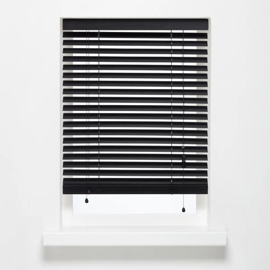 Bamboe Jaloezie Jax Zwart 80x175 Cm