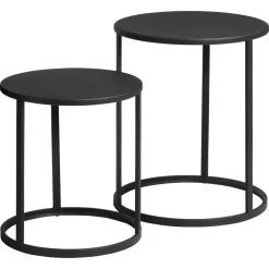 Bijzettafel Borgen Zwart