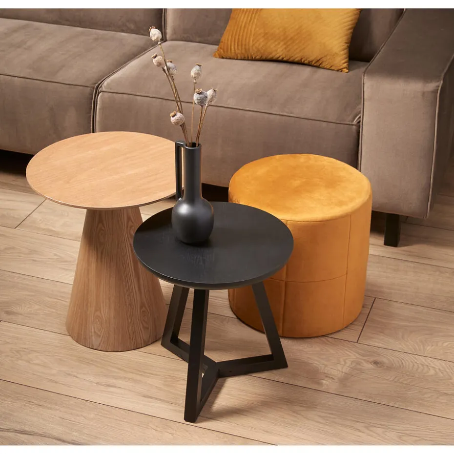 Bijzettafel Cone Naturel 45cm