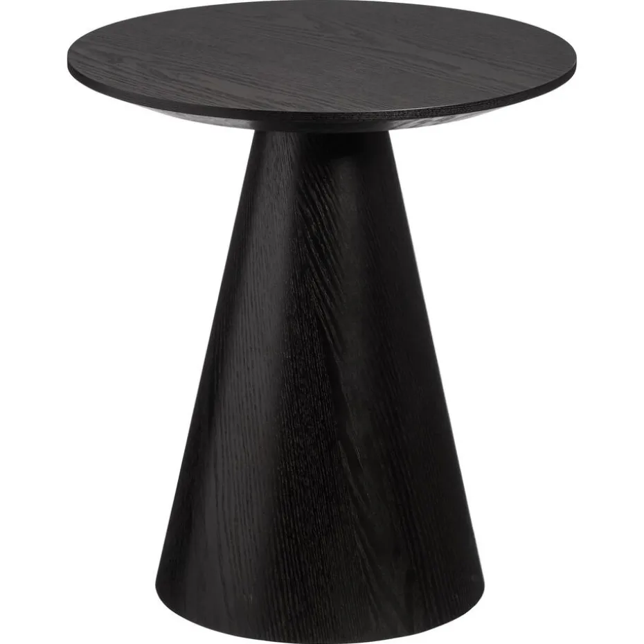 Bijzettafel Cone Zwart 45cm