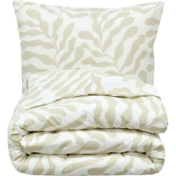 Dekbedovertrek Flanel Linde Beige 240x220 Cm