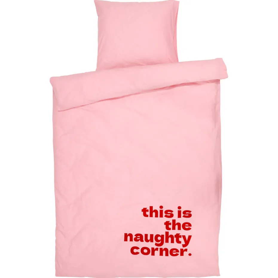 Dekbedovertrek Naughty Corner Roze 240x240 Cm