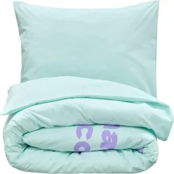 Dekbedovertrek Naughty Corner Mint 240x240 Cm
