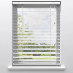 Fenstr Aluminium Jaloezie Bodine Wit 50mm