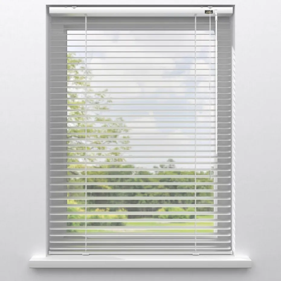 Fenstr Aluminium Jaloezie Isis Zilver 25mm