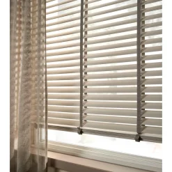Fenstr Bamboe Jaloezie Wessel Off White 50mm