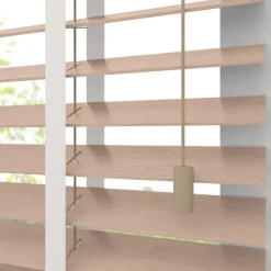 Fenstr Bamboe Jaloezie Wietze Beige 50mm
