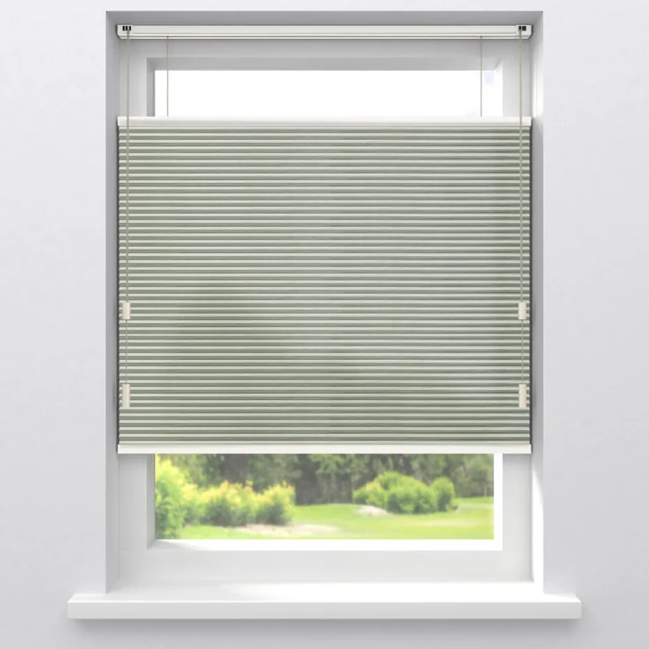Fenstr Dubbel Plisségordijn Ezra Beige Lichtdoorlatend