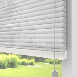 Fenstr Dubbel Plissé Jana Wit Lichtdoorlatend