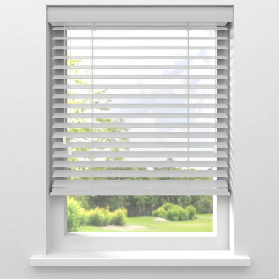 Fenstr Houten Jaloezie Hein Off-White 50mm