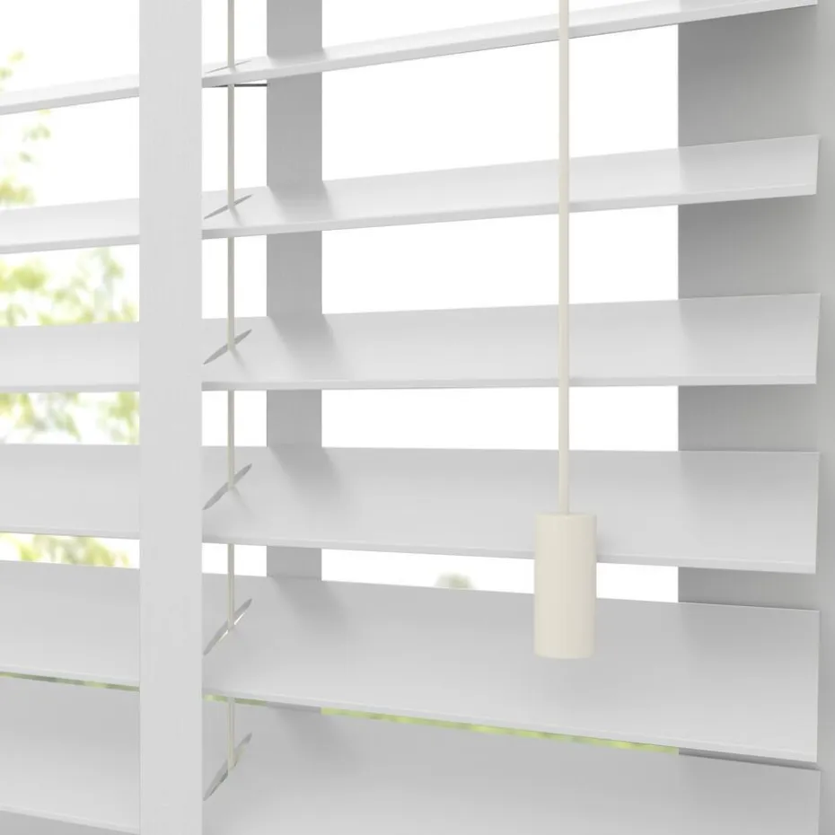 Fenstr Houten Jaloezie Hein Off-White 50mm