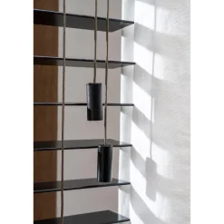 Fenstr Houten Jaloezie Hein Zwart 50mm