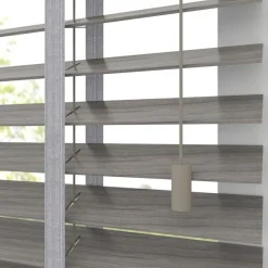 Fenstr Houten Jaloezie Jens Licht Grijs 50mm