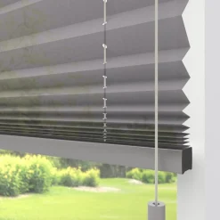 Fenstr Plissé Lise Grijs Lichtdoorlatend
