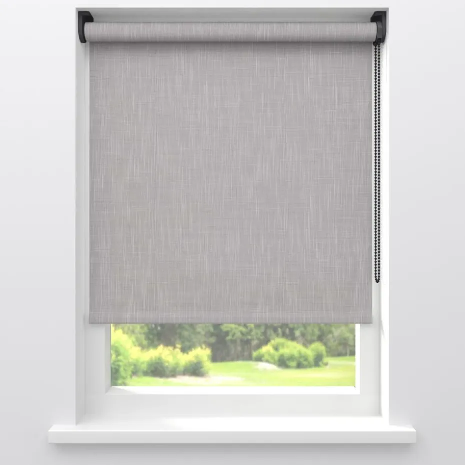 Fenstr Rolgordijn Iris Taupe Lichtdoorlatend