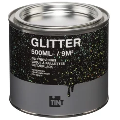 Glitterverf Transparant