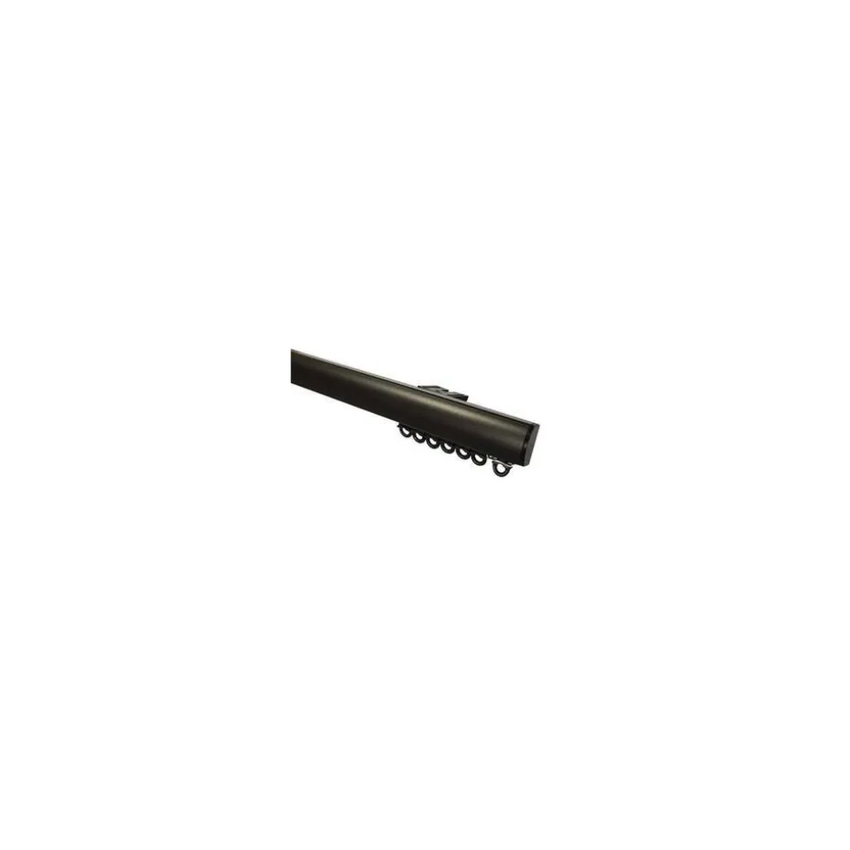 Gordijnrailset Zwart 300 Cm