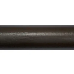 Gordijnroede 200cm Walnoot Bruin Hout Ø28mm