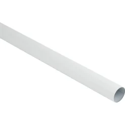Gordijnroede 200 Cm Wit Metaal Ø28mm