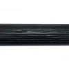 Gordijnroede 200cm Zwart Hout Ø28mm