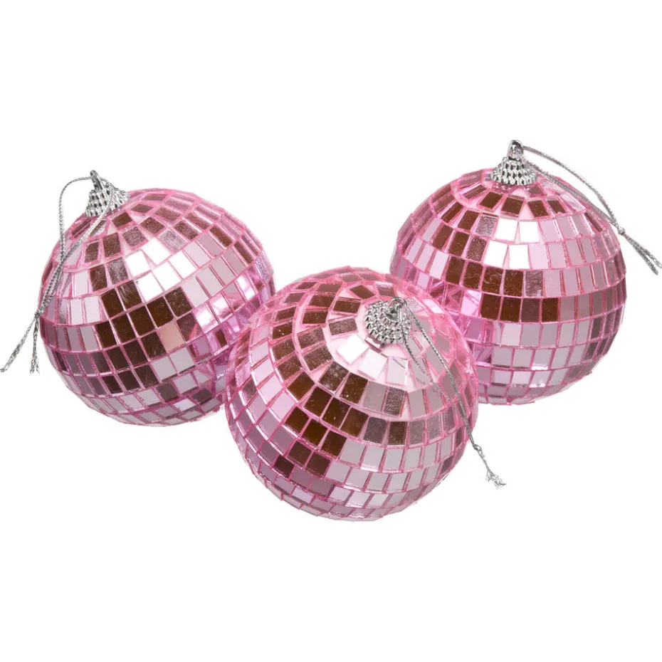 Hanger Discobal Roze - 3 Stuks