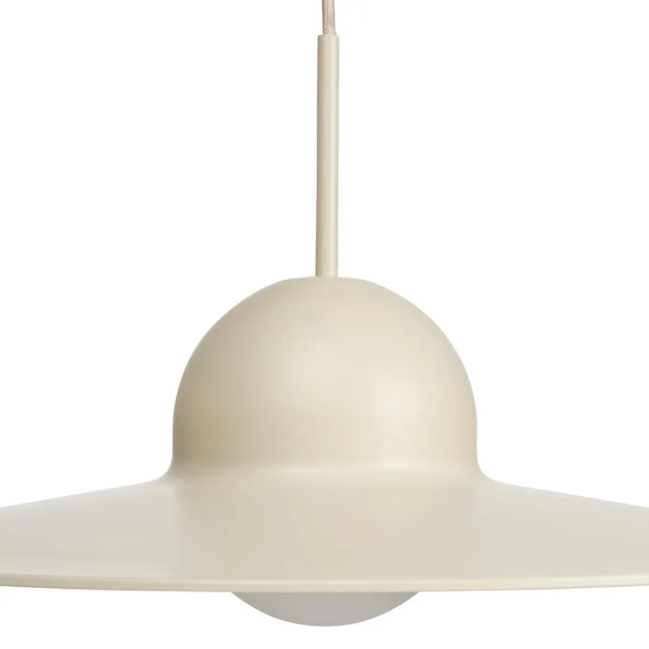 Hanglamp Beanie Off-white ø 45x120 Cm
