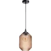 Hanglamp Pane Licht Bruin