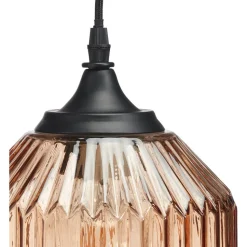 Hanglamp Pane Licht Bruin