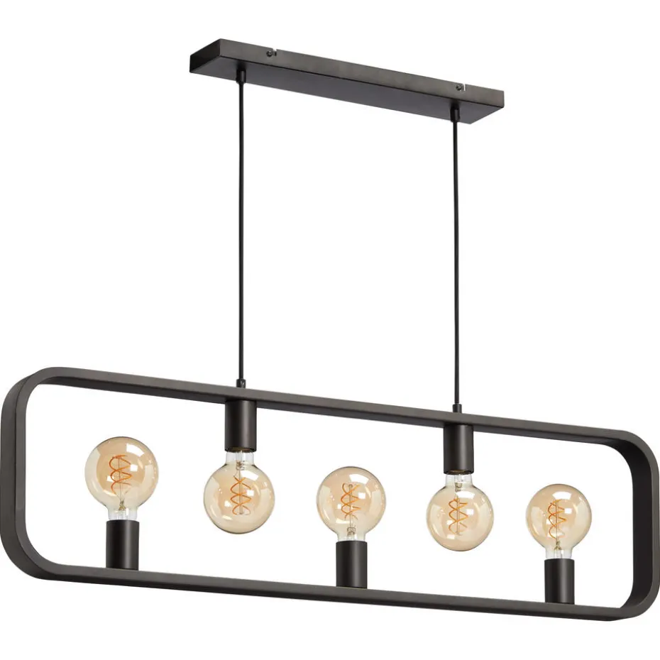Hanglamp Varsa Zwart