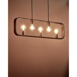 Hanglamp Varsa Zwart