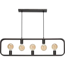 Hanglamp Varsa Zwart