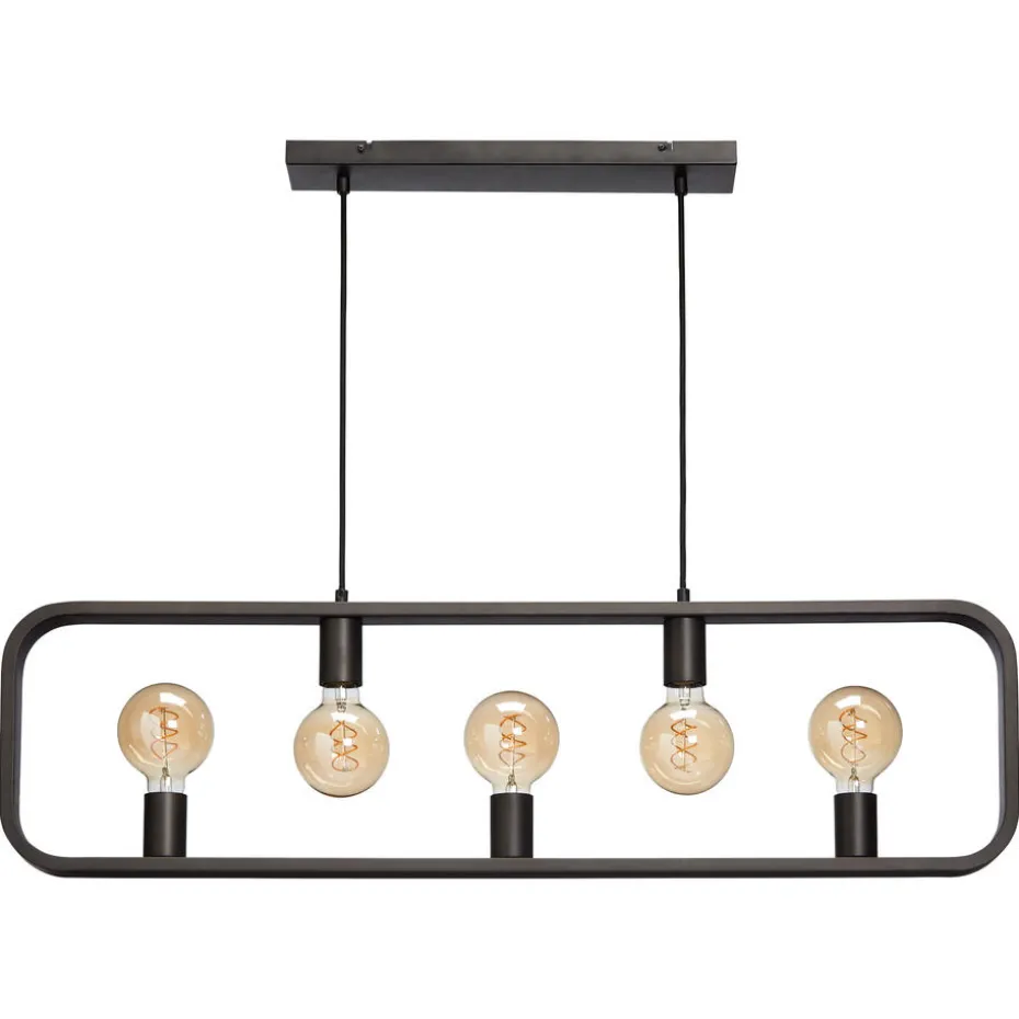 Hanglamp Varsa Zwart