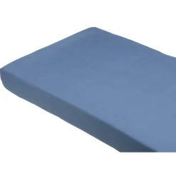 Hoeslaken Katoen Blauw - 90x200cm