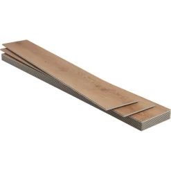 2in1 Klik PVC Jiggs Eiken Met Geïntegreerde Ondervloer