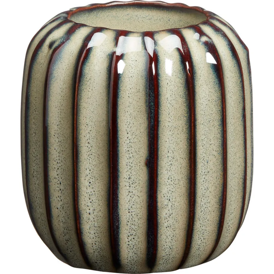 Kandelaar Eton Beige ø 8x9 Cm