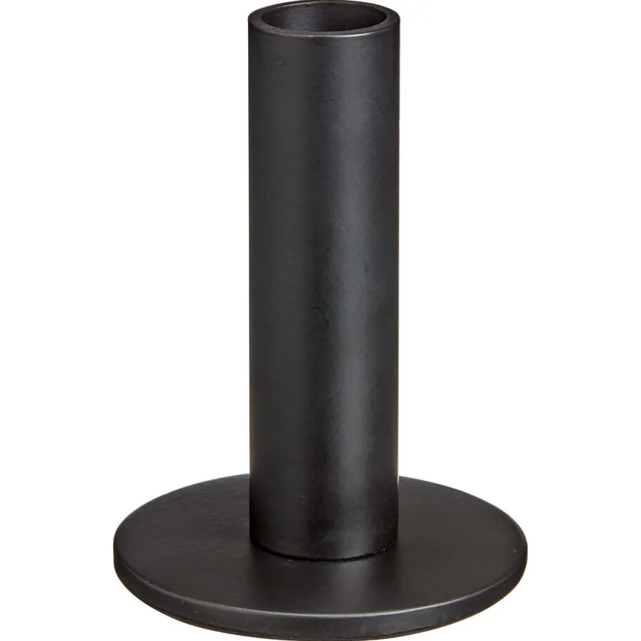 Kandelaar Lagoni Zwart - 9 Cm