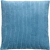 Kussen Rib Donker Blauw 45x45 Cm