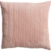 Kussen Rib Roze 45x45 Cm