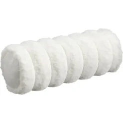 Kussenrol Rib Off-White - 46x15 Cm
