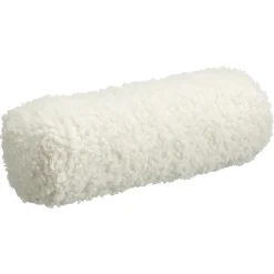 Kussenrol Teddy Off-White - 50x15 Cm