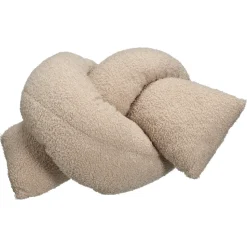 Kussenrol Teddy Zand