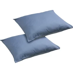 Kussensloop Katoen Blauw