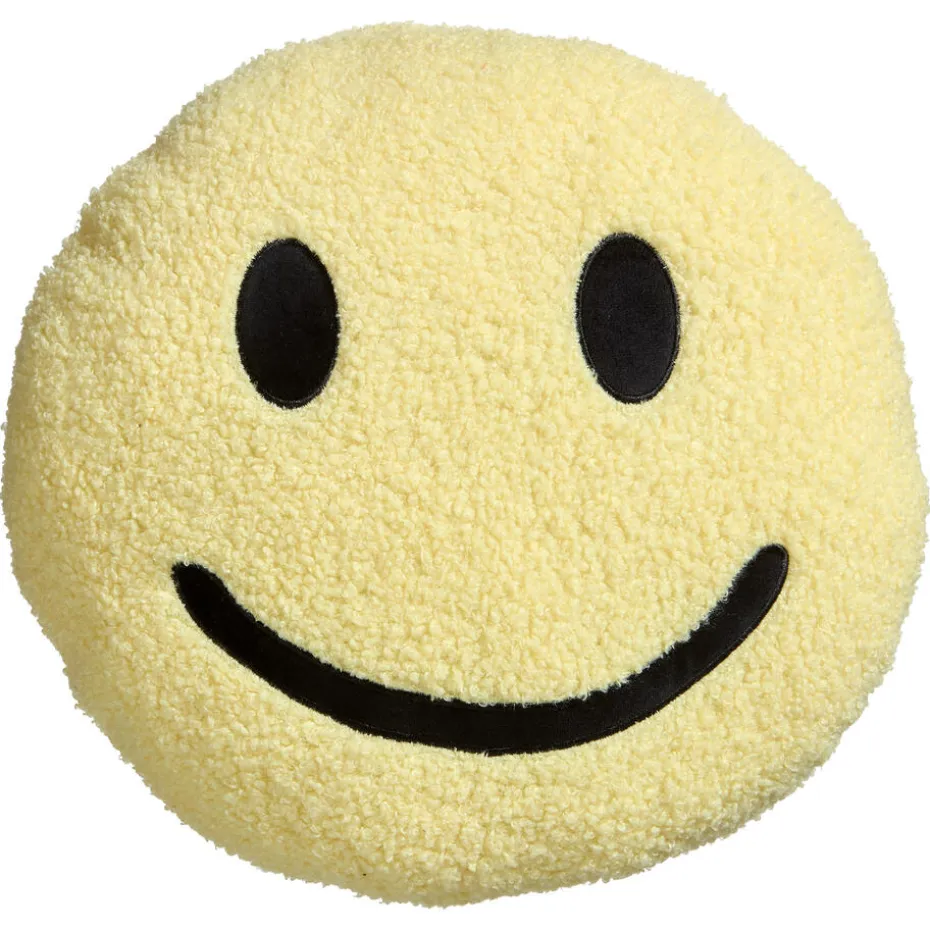 Kussen Smiley Geel Ø35 Cm ø 35 Cm