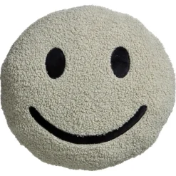 Kussen Smiley Greige Ø35 Cm ø 35 Cm
