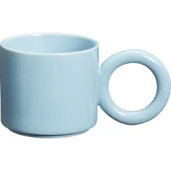 Mok Met Oor Crispen Blauw 225ml