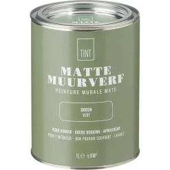 Muurverf Mat Groen 1 L