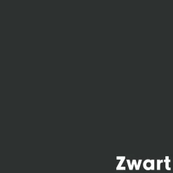 Muurverf Mat Zwart 2.5 L
