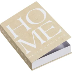 Opbergboek Home 21x30x5 Cm
