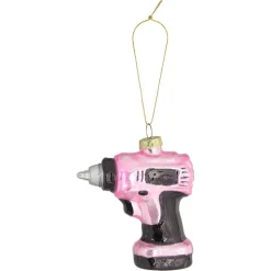 Ornament Boormachine Roze